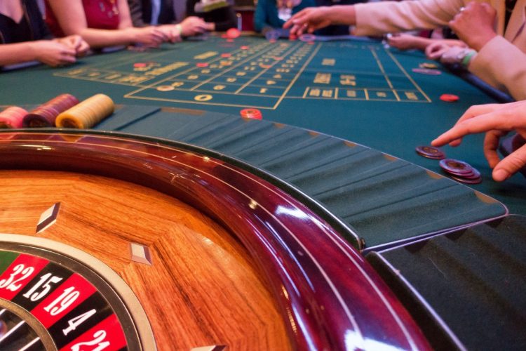 Roulette tafel