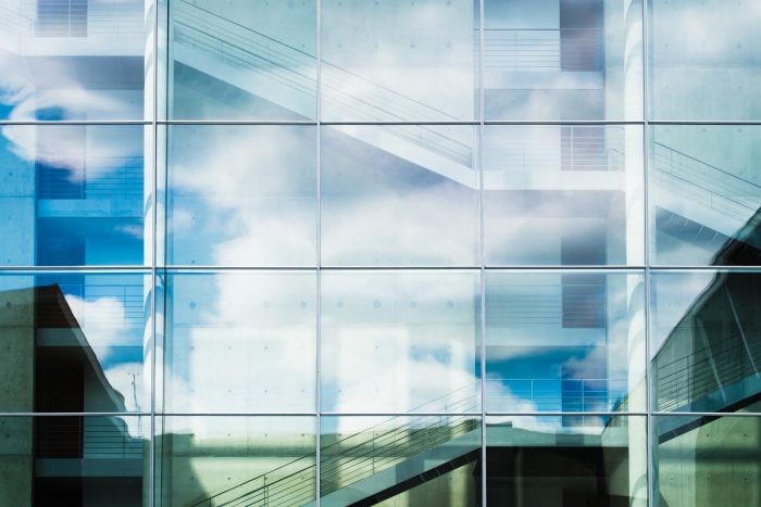 glas in stadions