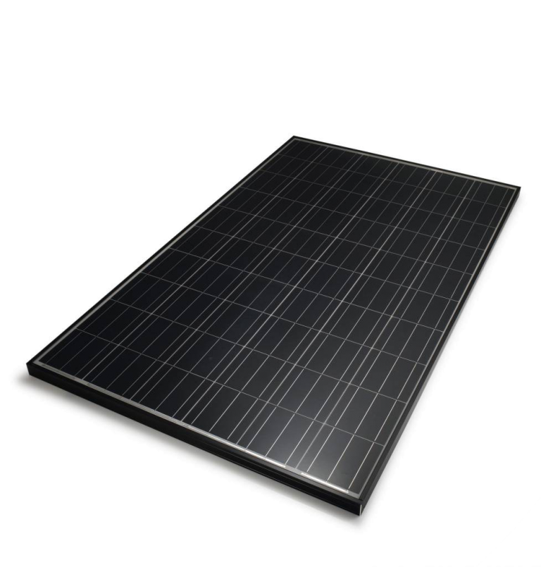 lg zonnepanelen zwart