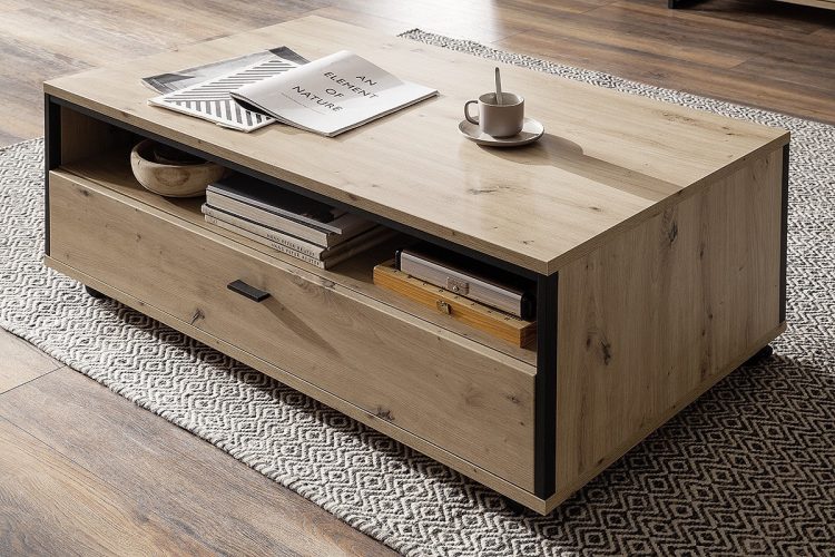 Het opbergen van andere spullen salontafel 