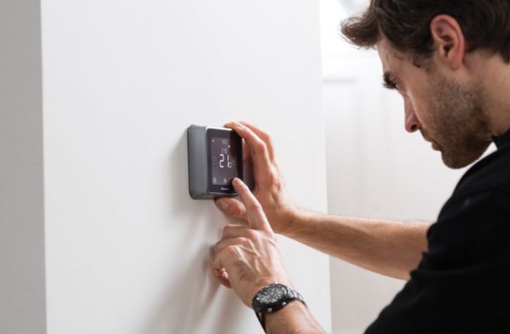 Slimme thermostaat in huis