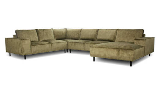 Grote rechttoe rechtaan woonkamers